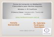 Natalia Bernardoni Curso de Iniciación en Mediación Comunitaria para Adultos mayores Módulo 1: El Conflicto Primera Clase: Introducción. Teoría del conflicto
