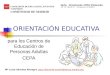 ORIENTACIÓN EDUCATIVA para los Centros de Educación de Personas Adultas CEPA CONSEJERÍA DE EDUCACIÓN, JUVENTUD Y DEPORTE COMUNIDAD DE MADRID Dpto. Orientación