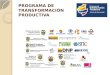PROGRAMA DE TRANSFORMACIÓN PRODUCTIVA. Agenda Que es el PTP? 12 sectores de desarrollo para Colombia Potenciadores Planes de Negocio Casos Interesantes