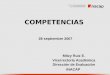 COMPETENCIAS Mitzy Ruiz E. Vicerrectoría Académica Dirección de Evaluación INACAP 28 septiembre 2007