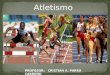 Atletismo PROFESOR: CRISTIAN A. PARRA CARREÑO. ATLETISMO PRUEBAS ATLÉTICAS CARRERAS PLANAS: 100 – 200 – 400 metros lisos. MEDIO FONDO: 800 – 1500 - 3000