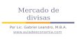 Mercado de divisas Por Lic. Gabriel Leandro, M.B.A. 