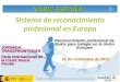 Subdirección General de Títulos y Reconocimiento de Cualificaciones Sistema de reconocimiento profesional en Europa Reconocimiento profesional de títulos