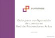 Guía para configuración de cuenta en Red de Proveedores Ariba Julio 2012