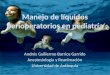 Manejo de líquidos perioperatorios en pediatría Andrés Guillermo Barrios Garrido Anestesiología y Reanimación Universidad de Antioquia