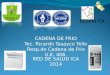 CADENA DE FRIO Tec. Ricardo Tasayco Tello Resp.de Cadena de Frio U.E. 406 RED DE SALUD ICA 2014