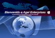 Bienvenido a Agel Enterprises La presentación en Español esta a punto de comenzar Favor apagar los celulares