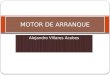 Alejandro Villares Acebes MOTOR DE ARRANQUE. INDICE Proceso de desmontaje Pruebas realizadas Montaje Resultado final
