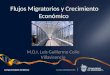 Campus Estado de México Flujos Migratorios y Crecimiento Económico M.D.I. Luis Guillermo Colín Villavicencio