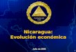 1 Julio de 2005 Nicaragua: Evolución económica Nicaragua: Evolución económica