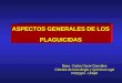 ASPECTOS GENERALES DE LOS PLAGUICIDAS Bqco. Carlos Oscar González Cátedra de toxicología y Química Legal FCEQyN - UNaM
