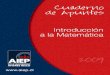 Cuaderno de Apuntes Introducción a la Matemática