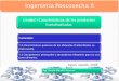 Contenidos: 1.2 Características químicas de los alimentos frutihortícolas en postcosecha. 1.3 Componentes principales y secundarios relevantes para su