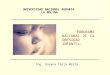 PANORAMA NACIONAL DE LA OBESIDAD INFANTIL. Ing. Rosana Tazza Matta UNIVERSIDAD NACIONAL AGRARIA LA MOLINA