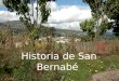 Historia de San Bernabé. En 1985 cuando un grupo de trabajadores de las diferentes fincas del municipio de Acatenango se organizaron por el salario deficiente