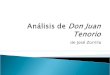 De José Zorrilla. Su nombre original es Don Juan Tenorio: drama religioso en dos partes. Fue publicado en 1844. Toma el personaje de Don Juan, que está