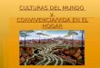 CULTURAS DEL MUNDO y CONVIVENCIA/VIDA EN EL HOGAR