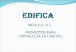 EDIFICA MODULO B.2 PROYECTOS PARA FORTALECER LA CÁRITAS