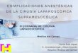 Nuria Ruiz López S. Anestesiología y Reanimación Hospital Medina del Campo III JORNADA DE CIRUGÍA LAPAROSCÓPICA Medina del Campo