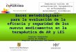 Bases metodológicas para la evaluación de la eficacia y seguridad de los nuevos medicamentos en la terapéutica de AR y LES Francesc Puigventós Servei de