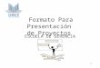 Formato Para Presentación de Proyectos ESCUELA DE GERENCIA SOCIAL 1