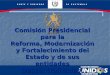 Comisión Presidencial para la Reforma, Modernización y Fortalecimiento del Estado y de sus entidades Descentralizadas