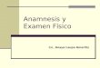 Anamnesis y Examen FÃsico
