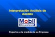 Interpretacion Analisis de Aceite Mobil