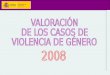 DENUNCIAS TRIMESTRALES POR VIOLENCIA DE GÉNERO 2007 – 2008 (hasta septiembre) Fuente CGPJ AUMENTO 159%