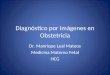 Diagnóstico por imágenes en Obstetricia Dr. Manrique Leal Mateos Medicina Materno Fetal HCG
