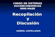 Recopilación y Discusión CURSO DE SISTEMAS SOCIOECONOMICOS UMG-MAEE GABRIEL CASTELLANOS