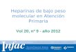 Http:// Heparinas de bajo peso molecular en Atención Primaria Vol 20, nº 9 - año 2012