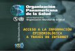 2003 Organización Panamericana de la Salud Aplicación del Método Epidemiológico a la Investigación en Salud Ocupacional ACCESO A LA INFORMACIÓN EPIDEMIOLÓGICA