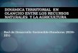 DINÁMICA TERRITORIAL EN OLANCHO ENTRE LOS RECURSOS NATURALES Y LA AGRICULTURA Red de Desarrollo Sostenible-Honduras (RDS-HN)