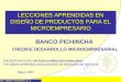 CREDIFE – BANCO PICHINCHA C.A./ 1 LECCIONES APRENDIDAS EN DISEÑO DE PRODUCTOS PARA EL MICROEMPRESARIO CREDIFE DESARROLLO MICROEMPRESARIAL Mayo 2007 BANCO