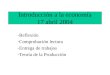 Introducción a la economía 17 abril 2004 -Reflexión -Comprobación lectura -Entrega de trabajos -Teoría de la Producción