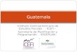 Instituto Centroamericano de Estudios Fiscales - ICEFI – Secretaría de Planificación y Programación - SEGEPLAN - Guatemala