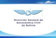 Unidad Financiera Dirección General de Aeronáutica Civil de Bolivia