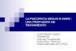 LA PSICOPATIA SEGUN R.HARE : UNA PROPUESTA DE TRATAMIENTO Joan Manel Lopez i Capdevila; Cap de Programes Especifics i Atenció Especialitzada del CPQC
