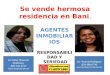 Se vende hermosa residencia en Bani. AGENTES INMOBILIARIOS RESPONSABILIDAD Y SERIEDAD  Lic: Raisa Olaverria McKinney. 809-710-4197