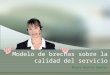Modelo de brechas sobre la calidad del servicio Diana Acosta Coello