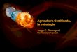 Agricultura Certificada, la estrategia Jorge C. Romagnoli Pte. Honorario Aapresid