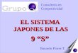 EL SISTEMA JAPONES DE LAS 9 S EL SISTEMA JAPONES DE LAS 9 S Bayardo Flores T. Consultoría en Competitividad