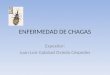 ENFERMEDAD DE CHAGAS Expositor: Juan Luis Galahad Oviedo Céspedes