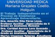 UNIVERSIDAD MEDICA Mariana Grajales Coello. Holguín El Trabajo Independiente en el Proceso de Enseñanza-Aprendizaje Universitario. Dra. Amarilis Rita Pérez