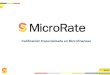 Calificación Especializada en Microfinanzas 2011