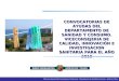 Dirección Gestión del Conocimiento y Evaluación - Departamento de Sanidad y Consumo - Gobierno Vasco CONVOCATORIAS DE AYUDAS DEL DEPARTAMENTO DE SANIDAD