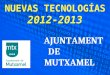 NUEVAS TECNOLOGÍAS 2012-2013 AJUNTAMENT DE MUTXAMEL
