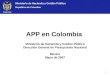 Ministerio de Hacienda y Crédito Público República de Colombia APP en Colombia Ministerio de Hacienda y Crédito Público Dirección General de Presupuesto