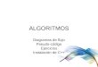 ALGORITMOS Diagramas de flujo Pseudo-código Ejercicios Instalación de C++